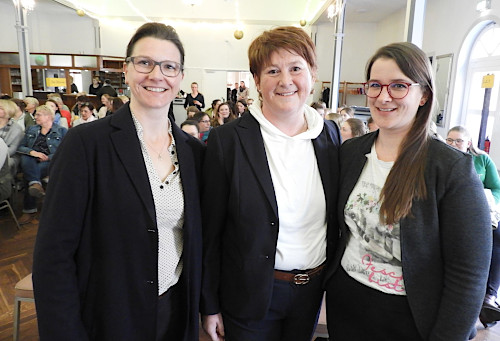 Claudia Jürgens und Lena Haase Aufttaktveranstaltung Junge LandFrauen OH